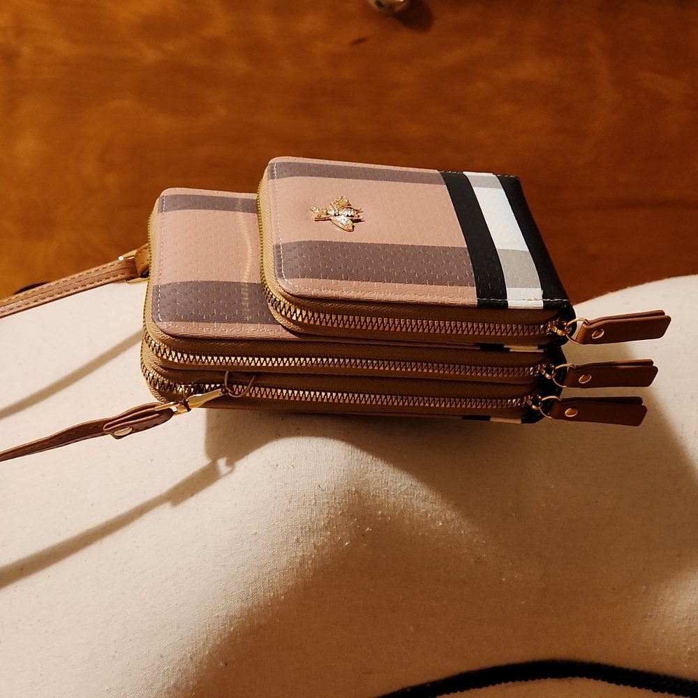 Crossbody Bag Multiple Compartments Adjustable St… - image 3